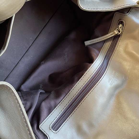 Max Mara Margaux Leather Bag/Tote - Picture 8 of 8